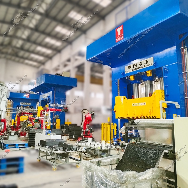 2000Tons Composites Hydraulic Press za ohišje za novo energijsko vozilo